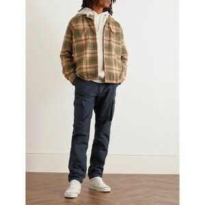 Outerknown Cargo Utility Pants Men's 28x32 Pitch Black Straight Leg Mid Rise